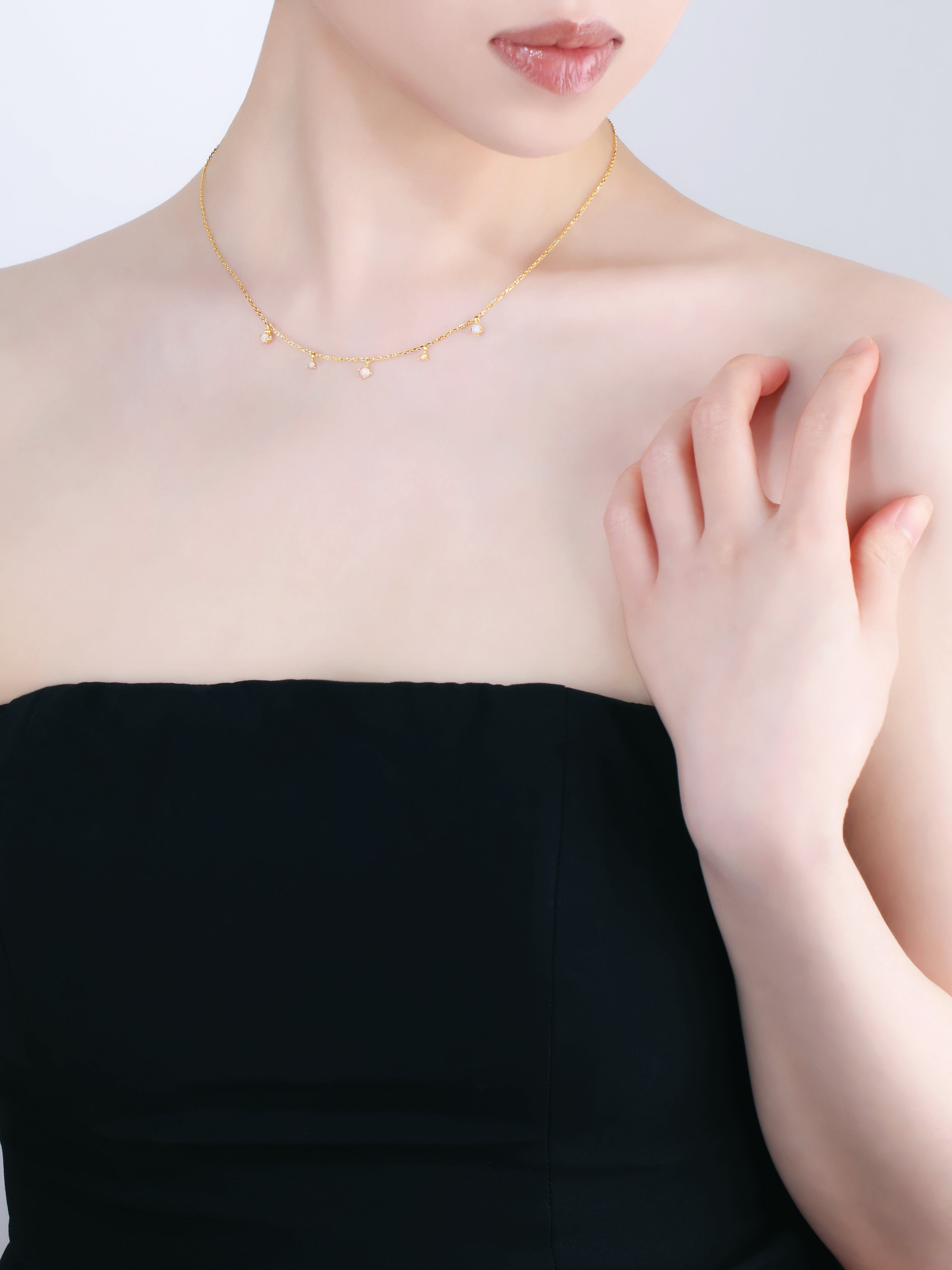 Opal no Petals “Hanabira” Strand Necklace