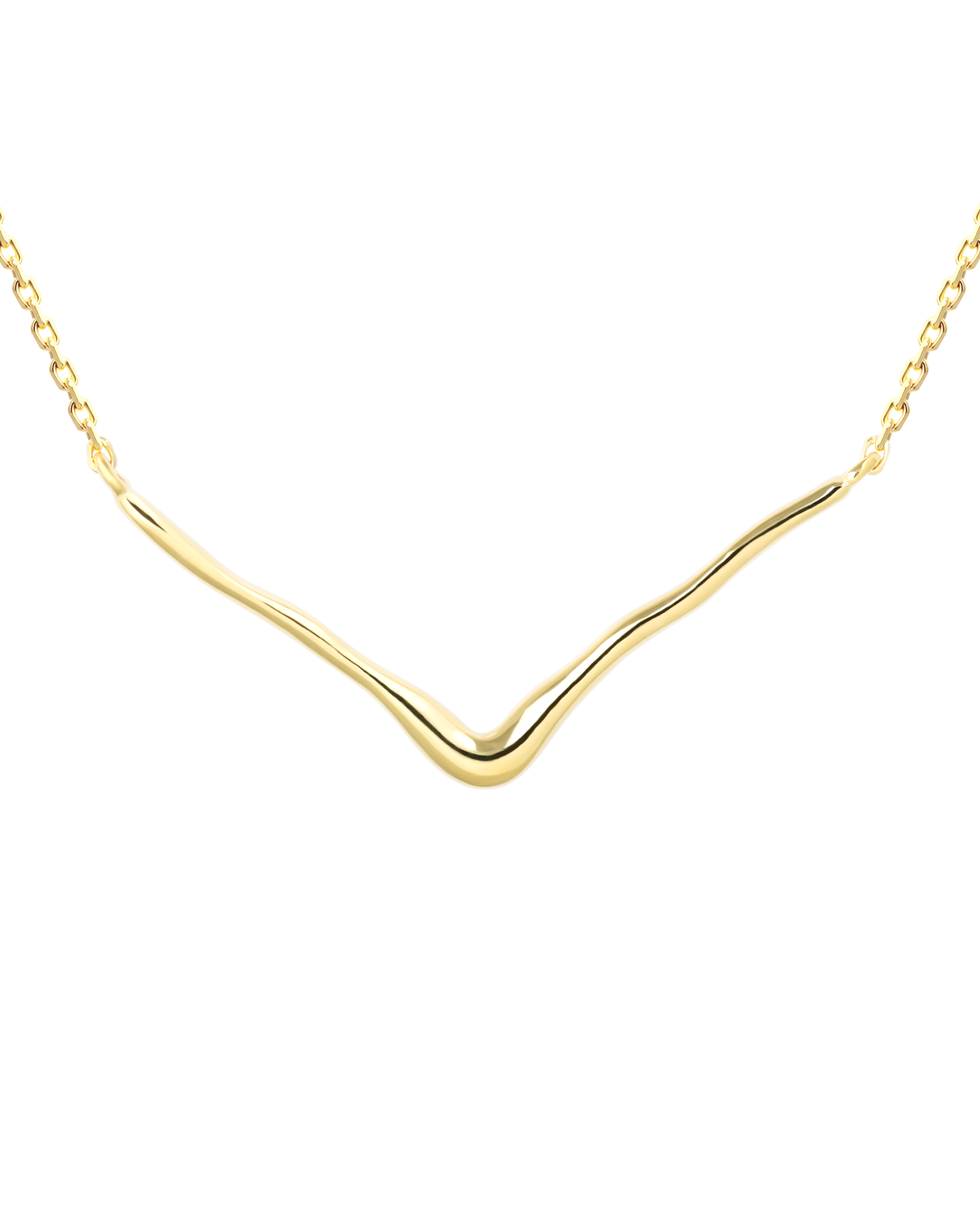 Wabi-Sabi V Pendant “Hōkō” Necklace