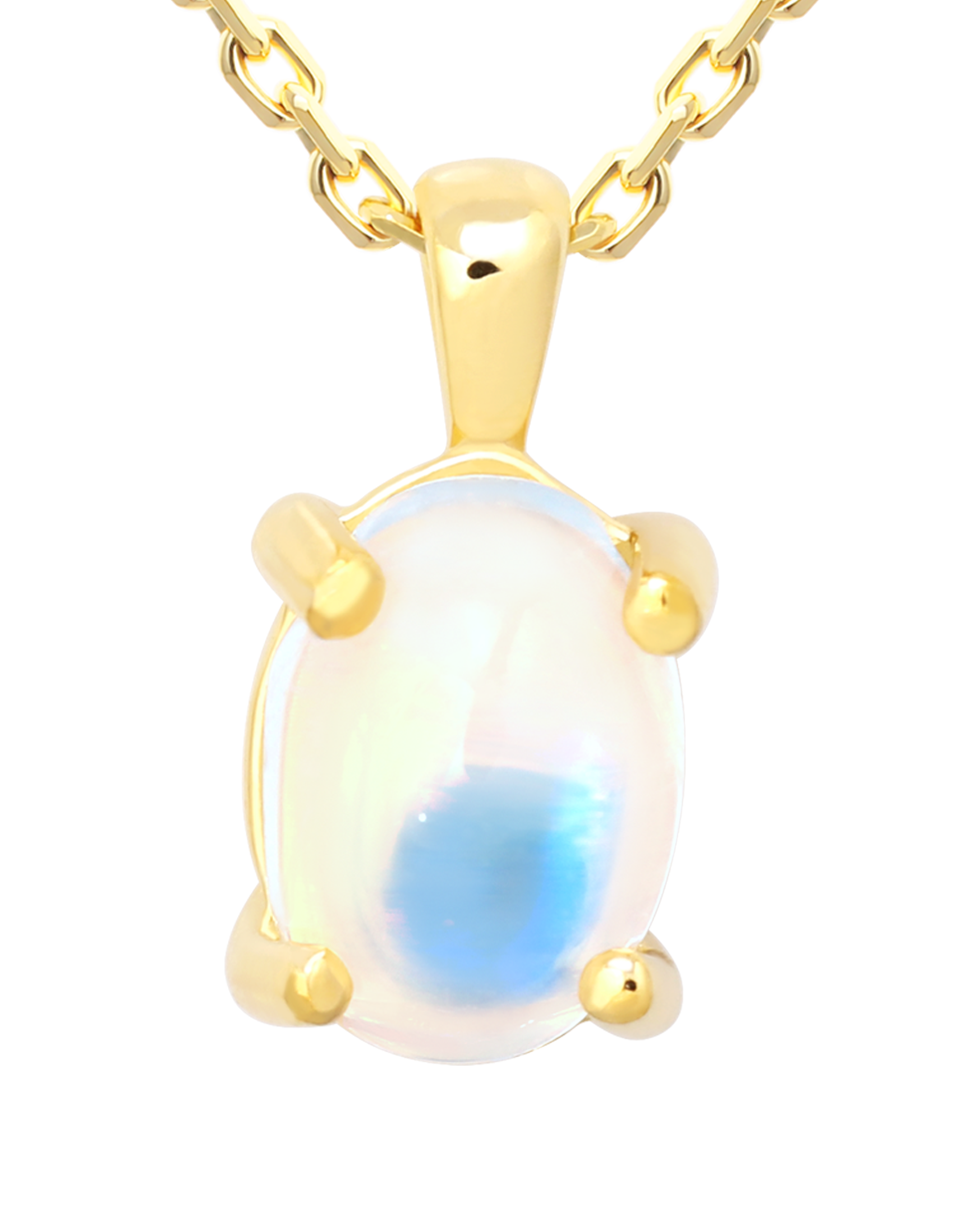 Moonstone “Niji” Pendant Necklace