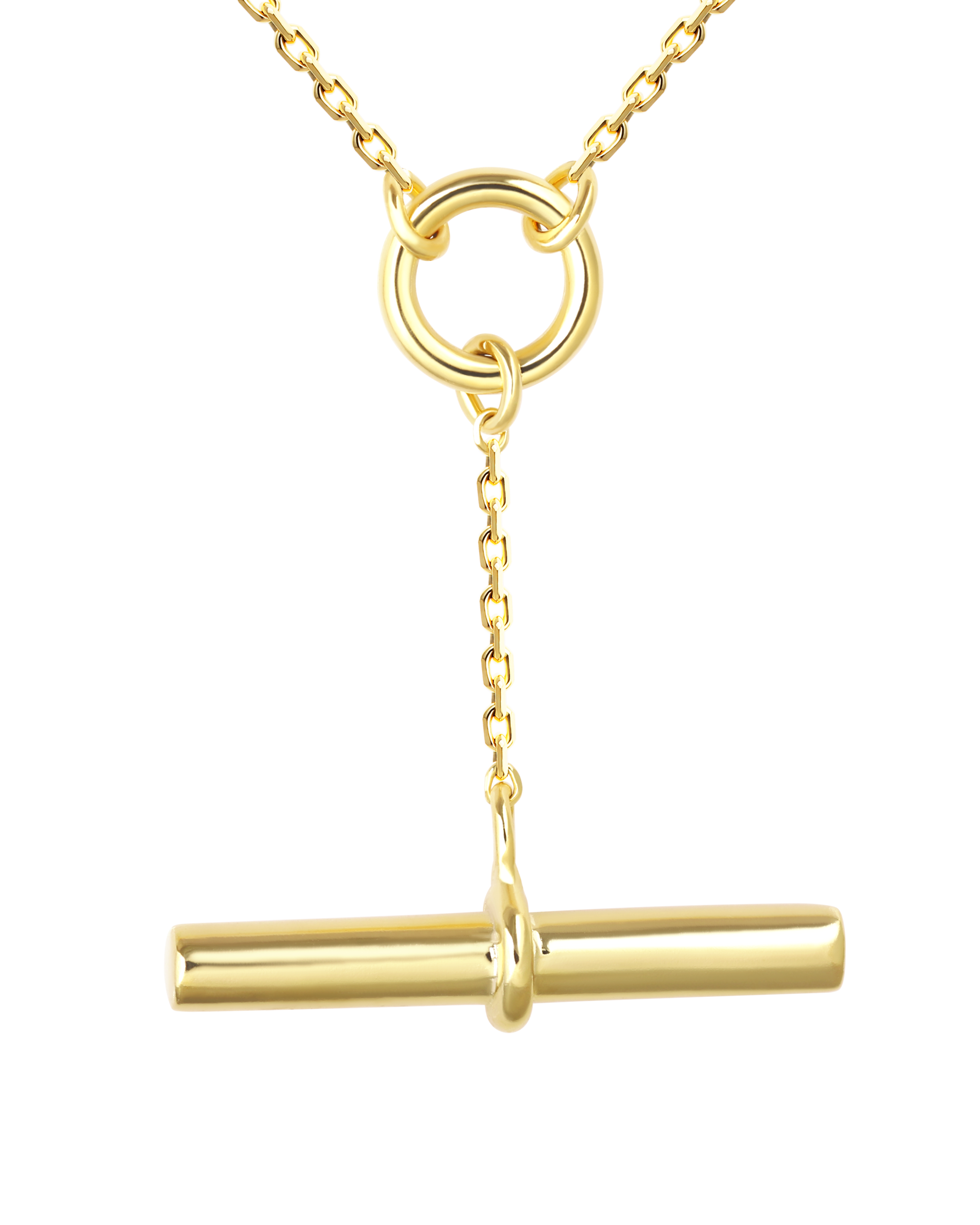 Horizontal Bar “Kinkō” Drop Necklace