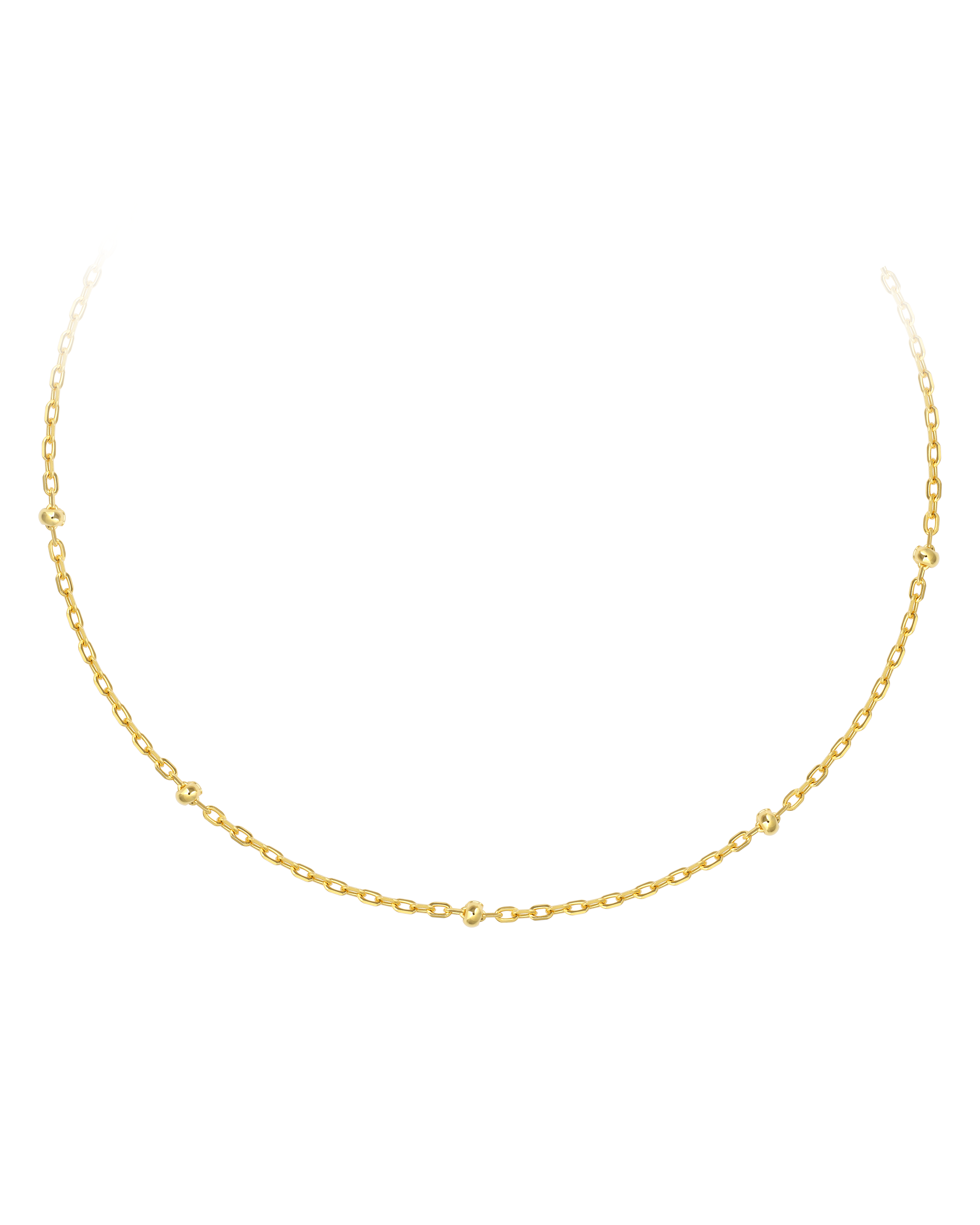 “Tōten” Bead Station Chain Necklace